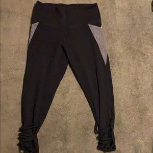 “Pink” leggings. Black. Size Medium.